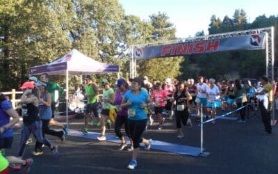 Run Through the Pines 40th anniversary run