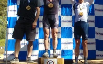 Local racer tops the podium