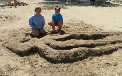 Creatures take over the Lake Gregory beach