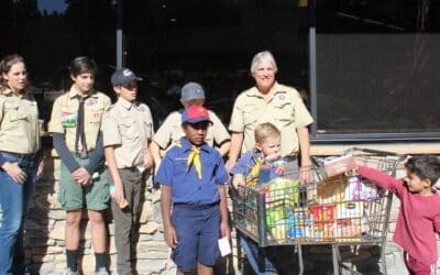 Scouts help offset hunger