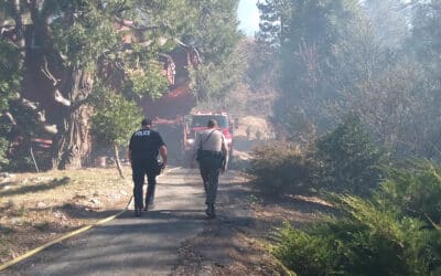 VOE brushfire quickly contained