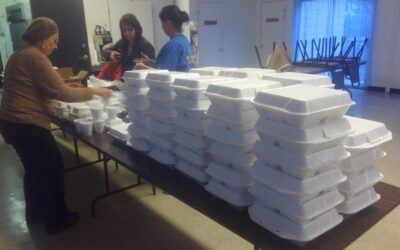 Taking the initiative to ensure folks had a Thanksgiving
