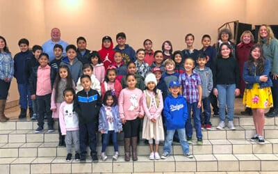 Children reach out to the homeless