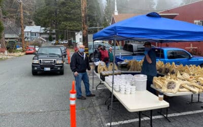 Hot meals help the community feel happy and proud
