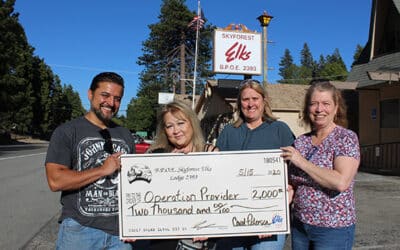 Elks gift Operation Provider with grant