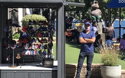 Kiosks arrive in Lake Arrowhead Village