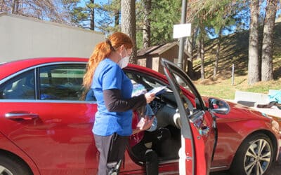 County brings COVID shots to seniors