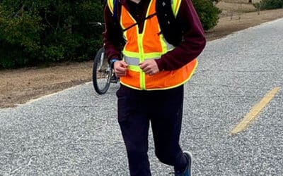 Rim grad continues run across America