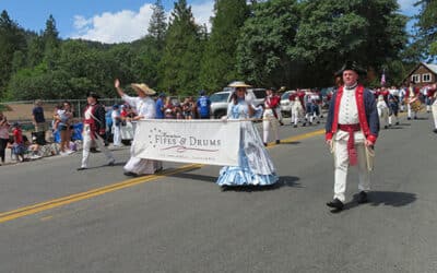 Celebrating America’s birthday with a parade