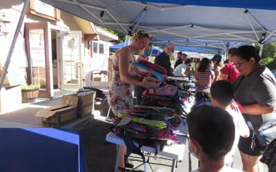 Labadie memorial backpack giveaway deemed successful