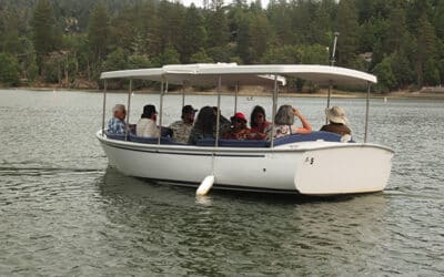 Crest Forest Seniors enjoy cruising Lake Gregory