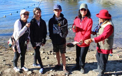 Local vets enjoy a day of fishing