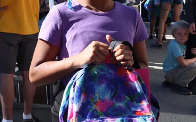 Backpack giveaway declared a success
