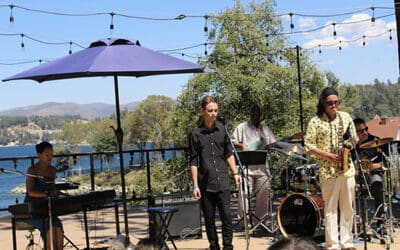 Jazz resonated across the mountain