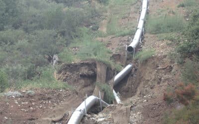 Repairs to broken Highway 18 drainpipe pending