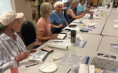Artists in residence at Leisure Shores