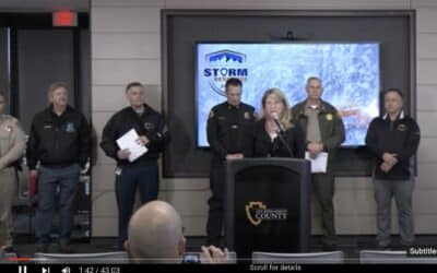 Storm response now under unified command