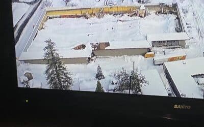 Goodwin & Sons’ roof collapses under weight of snow