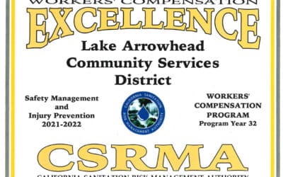 LACSD honored for safety record