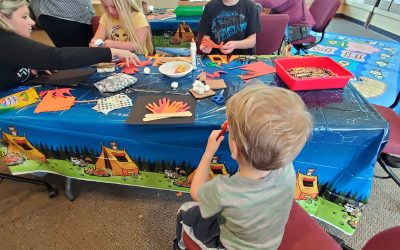 Camping at the library