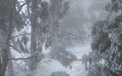 County works day and night to clear roads. Some residents still have complaints