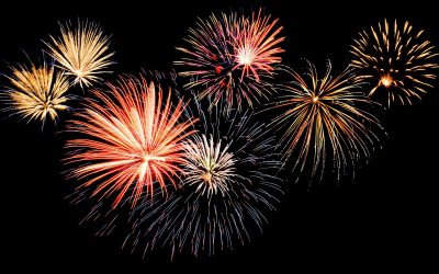 Fourth of July over Lake Arrowhead