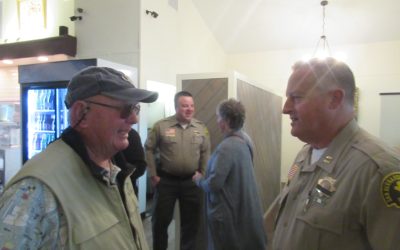 Coffee with a Cop pays a visit to The Villager