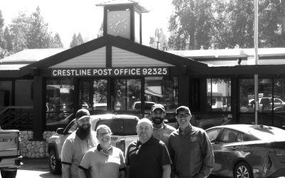 Crestline post office gets new sign