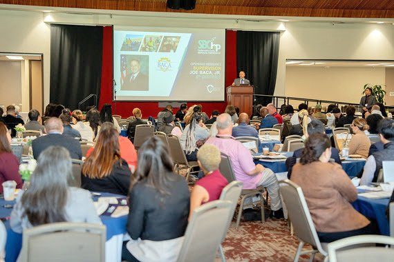 Adrianne, Lisa, Julia, Melissa and Adrianna from Glendora and Orange County enjoyed last year’s Brewfest at Tavern Bay Beach Club so much they couldn’t resist attending this year’s event. (Photos by Douglas W. Motley) Speaker addressing audience at conference event