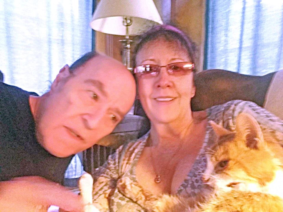 Reggie and Gigi Bannister and Mr. Tiggy.