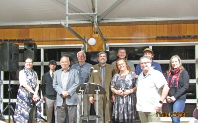 Running Springs Chamber awards and installation