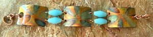 Sue Priest’s copper flame art is award winning.