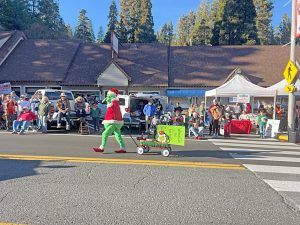 The Grinch is always a popular entry in the parade.