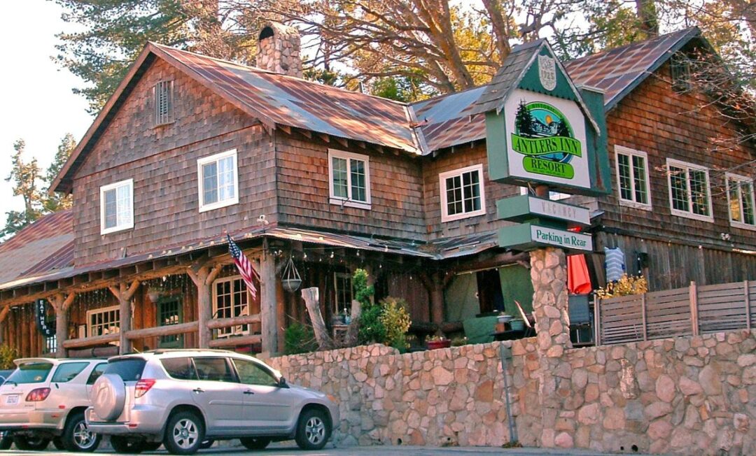 The main building housing The Grill and anchoring Antlers Inn is nearly 100 years old.