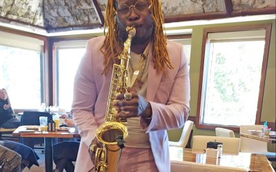 Bin 189 takes Sunday brunch to the next level Saxophonist King P adds to ambiance