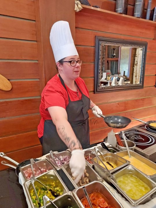 Fancy a made-to-order omelet?
