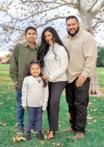 Melissa Post with her husband, Mike; son, Isaiah; and daughter, Georgina. (Photo courtesy Melissa Post)