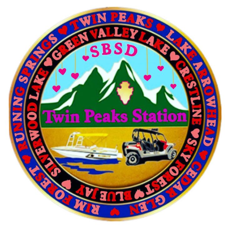 Adrianne, Lisa, Julia, Melissa and Adrianna from Glendora and Orange County enjoyed last year’s Brewfest at Tavern Bay Beach Club so much they couldn’t resist attending this year’s event. (Photos by Douglas W. Motley) Twin Peaks Station logo with mountains, boat, ATV.