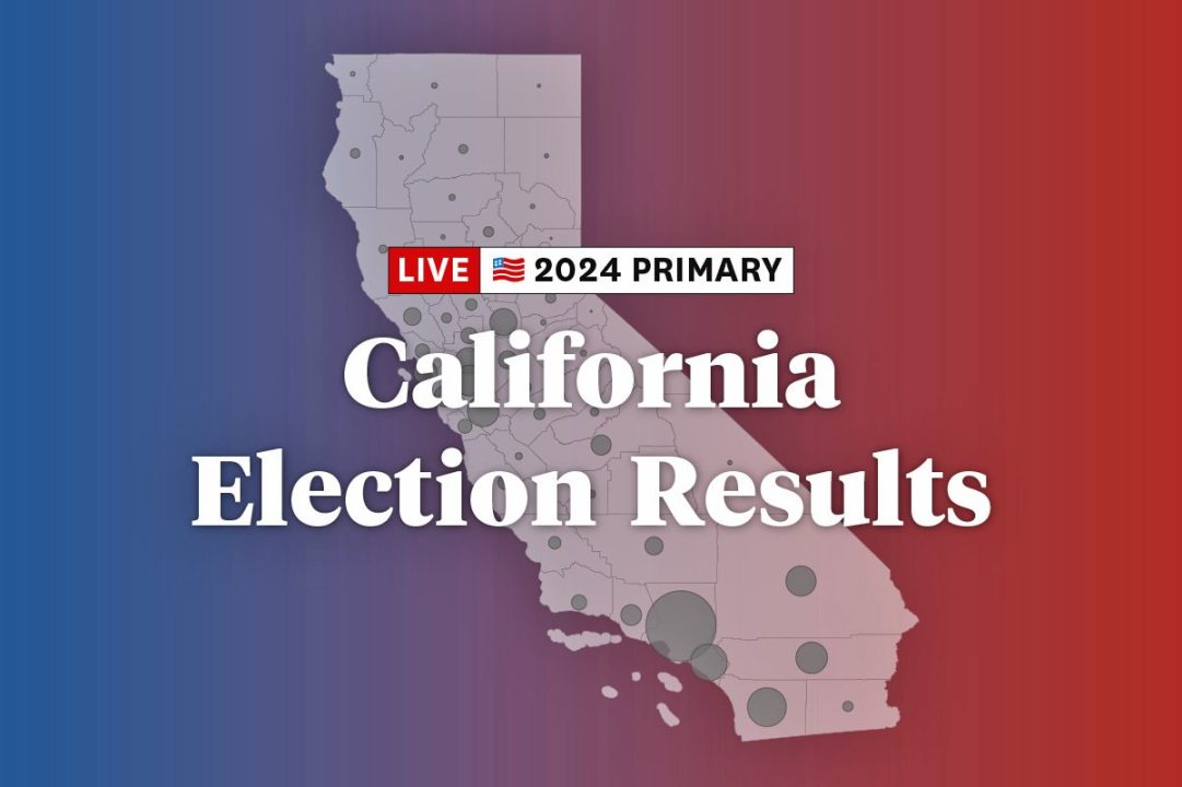 Live California Primary 2024 Election Results Map