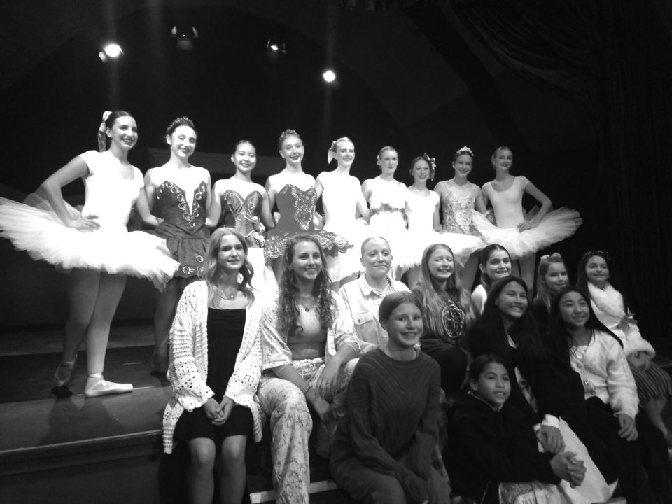 Adrianne, Lisa, Julia, Melissa and Adrianna from Glendora and Orange County enjoyed last year’s Brewfest at Tavern Bay Beach Club so much they couldn’t resist attending this year’s event. (Photos by Douglas W. Motley) Ballet dancers pose on stage after performance.