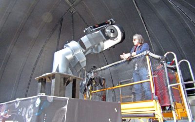 Vandals damage Mountain Skies telescope