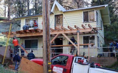 Rebuilding Day volunteers repair four homes