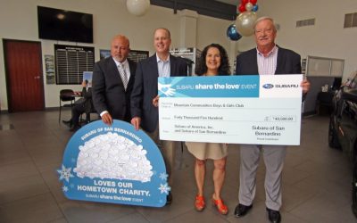 Subaru shares the love with the Boys & Girls Club