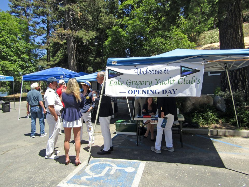 Adrianne, Lisa, Julia, Melissa and Adrianna from Glendora and Orange County enjoyed last year’s Brewfest at Tavern Bay Beach Club so much they couldn’t resist attending this year’s event. (Photos by Douglas W. Motley) Lake Gregory Yacht Club opening day event
