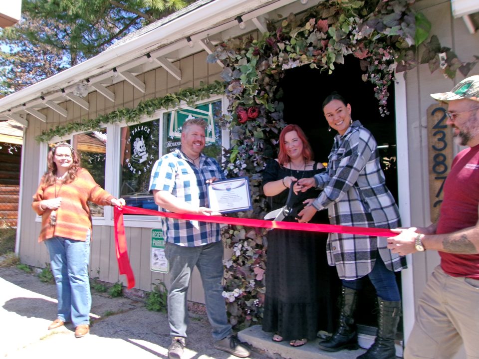 Adrianne, Lisa, Julia, Melissa and Adrianna from Glendora and Orange County enjoyed last year’s Brewfest at Tavern Bay Beach Club so much they couldn’t resist attending this year’s event. (Photos by Douglas W. Motley) Ribbon cutting at new business opening event