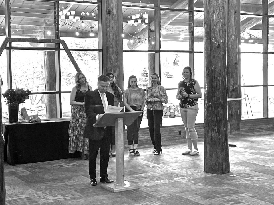 Superintendent Dr. Paul Sevillano installs the CHE PTA for the 2024-2025 school year.