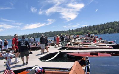Wooden boats and cars lure hundreds of visitors