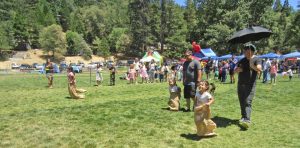 The potato sack race (Photo by Douglas W. Motley)