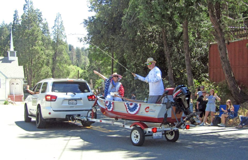 Cliff Herington, this year’s Grand Poohbah, likes to go fishing with the members of the Billy Holcomb Chapter of E Clampus Vitus.