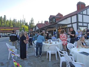 Last week’s Chamber of Commerce mixer at Lake Arrowhead Village.